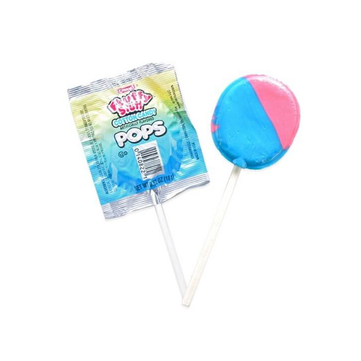 Fluffy Stuff Cotton Candy Pops 18 g