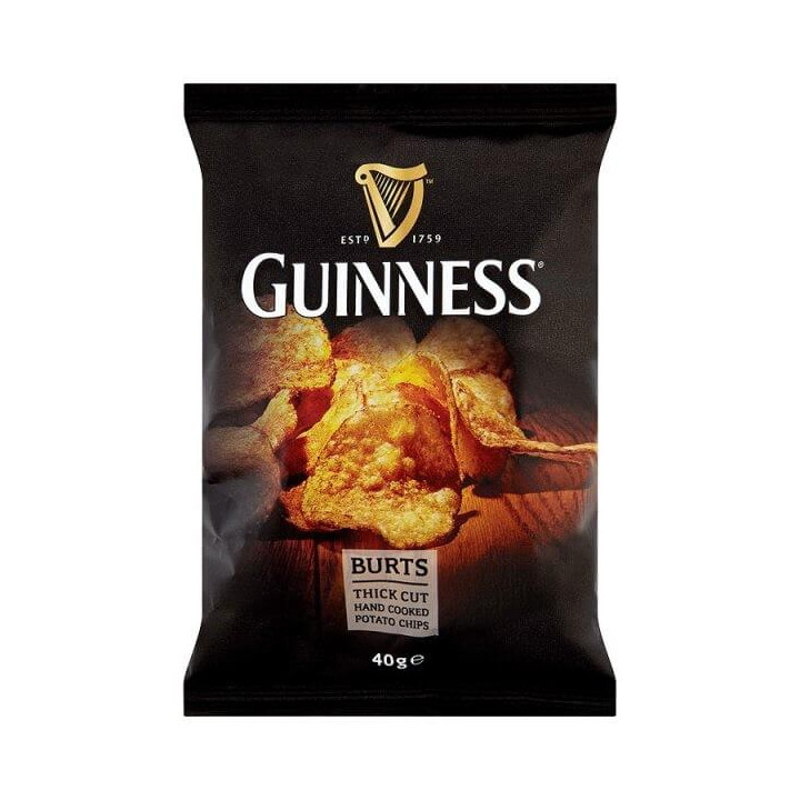 Guinness Hand Cooked Potato Chips 40 g