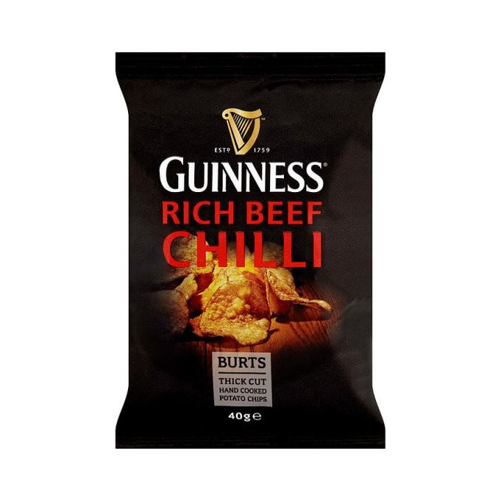 Guinness Rich Beef Chilli Potato Chips 40 g