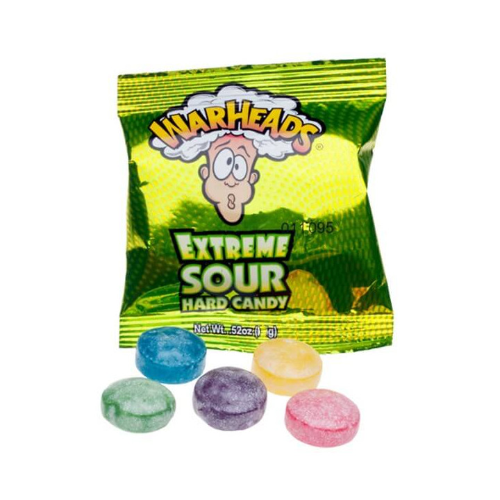 Warheads Extreme Sour Hard Candy 28 g