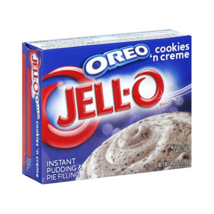 Jell-O Oreo Cookies and Creme Instant Pudding 119 g