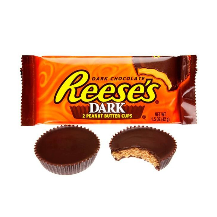 Reeses Dark Peanut Butter Cups 42 g