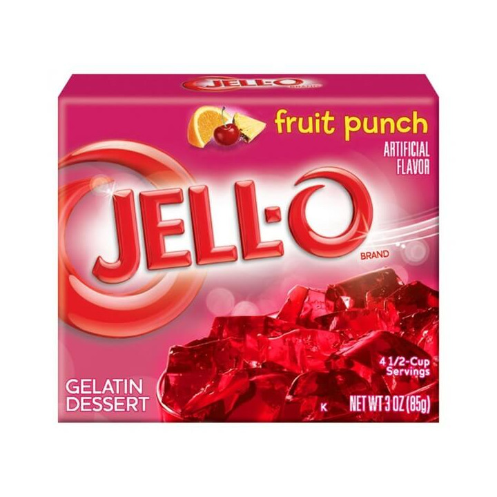Jell-O Fruit Punch 85 g