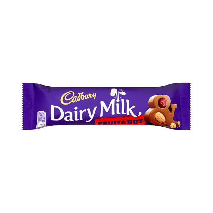 Cadbury Fruit and Nut Chocolate Bar 49 g
