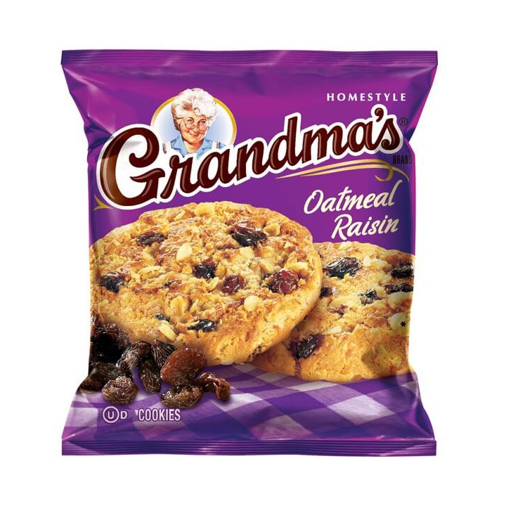 Grandmas Cookies Oatmeal & Raisin 71 g