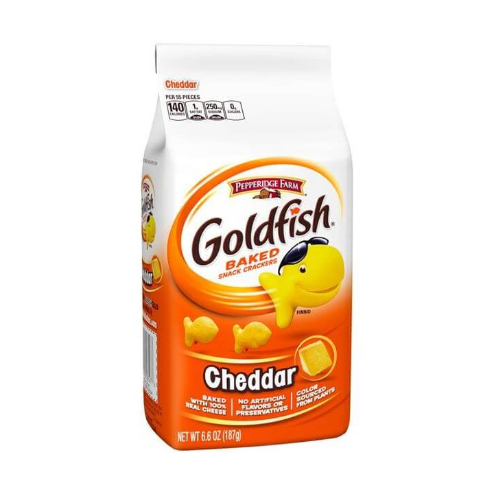 Goldfish Crackers Cheddar 187 g