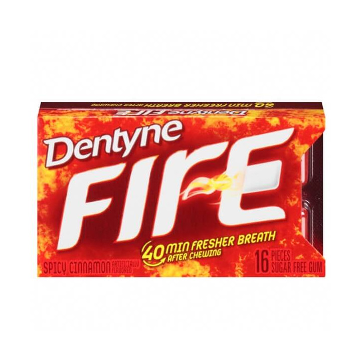 Dentyne Fire Spicy Cinnamon Gum 24 g