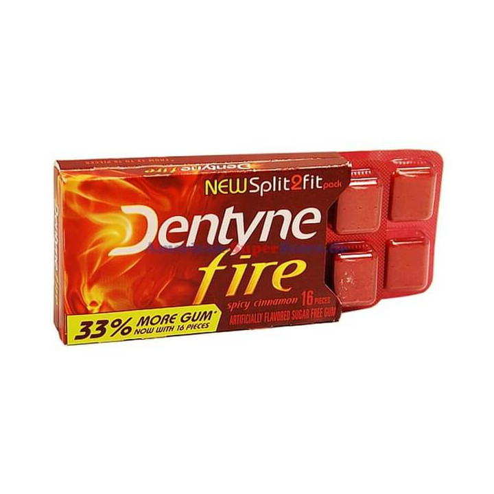 Dentyne Fire Spicy Cinnamon Gum 24 g