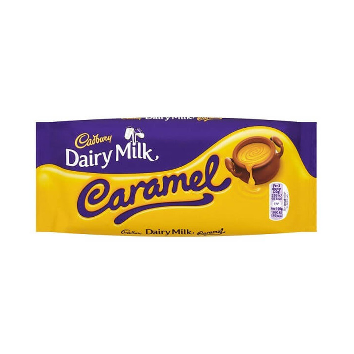 Cadbury Dairy Milk Caramel Block 120 g