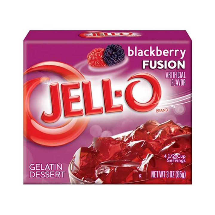 Jell-O Blackberry Fusion 85 g