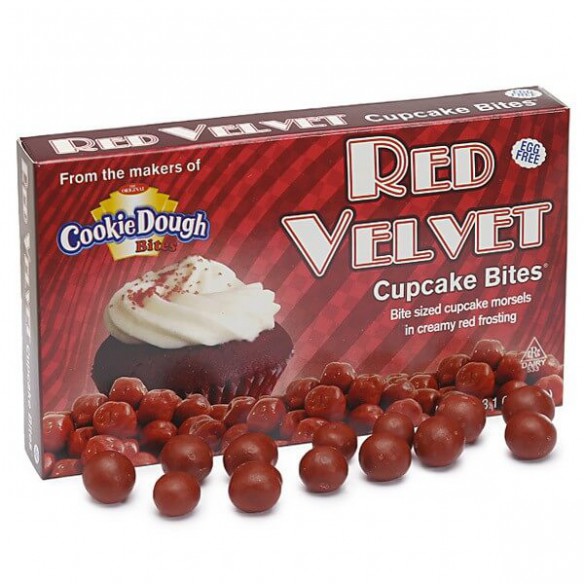 Cookie Dough Red Velvet Cupcake Bites 88 g