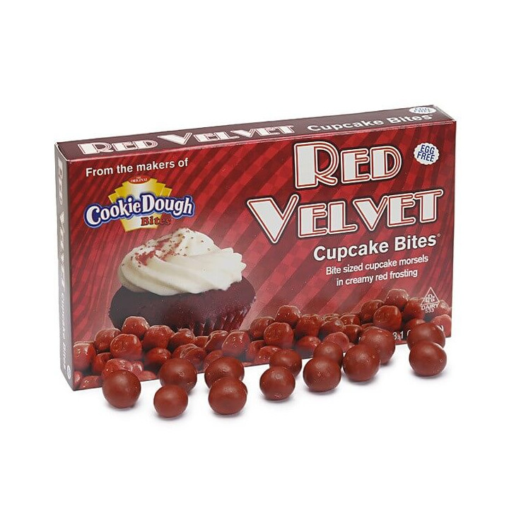 Cookie Dough Red Velvet Cupcake Bites 88 g