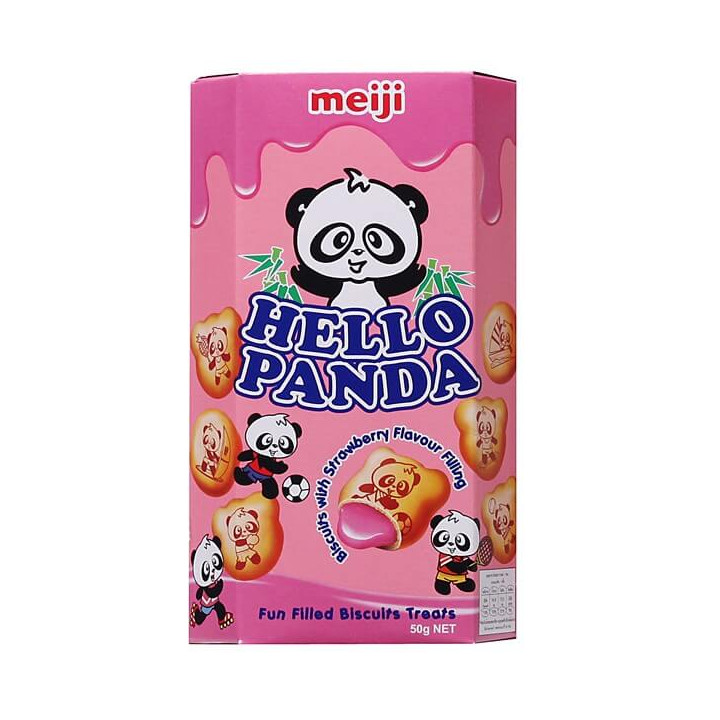 Meiji Strawberry Hello Panda 50 g