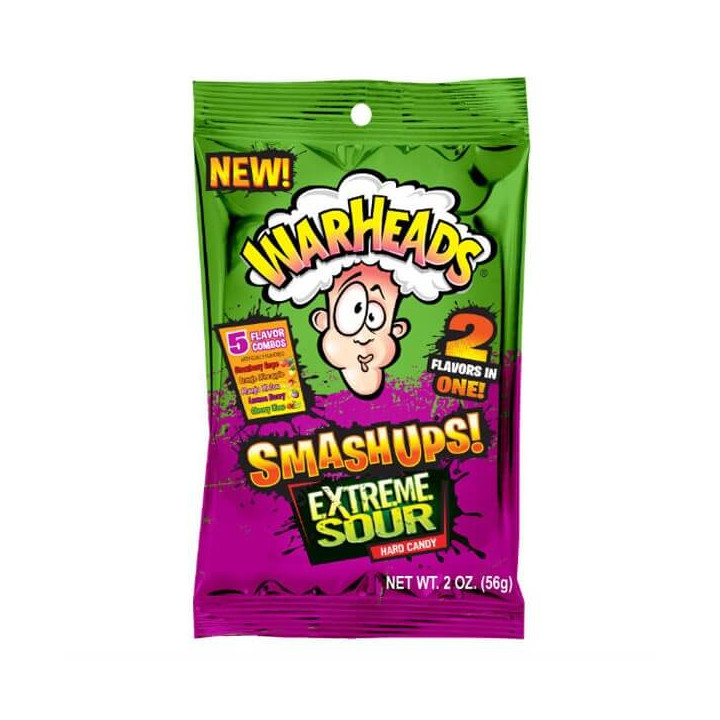Warheads Smashups Extreme Sour Candy 56 g