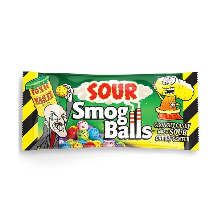 Toxic Waste Sour Smog Balls 48 g
