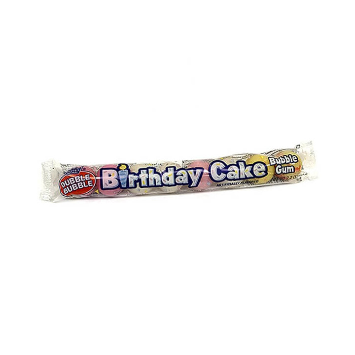 Dubble Bubble Birthday Cake Gumballs 62 g
