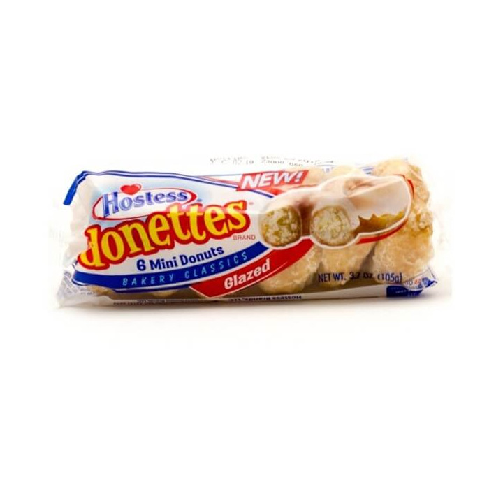 Hostess Glazed 6 Mini Donuts 105 g