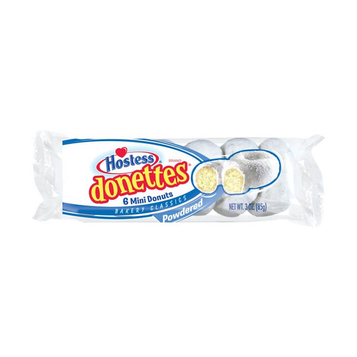 Hostess Powdered 6 Mini Donuts 85 g
