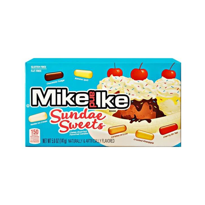 Mike and Ike Sundae Sweets 141 g