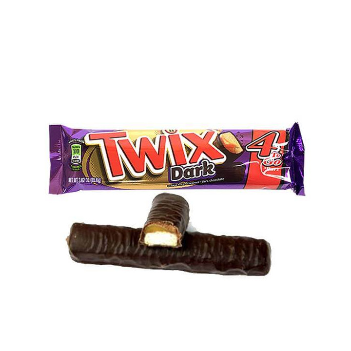 Twix Dark 4 To Go Share Size 85.6 g