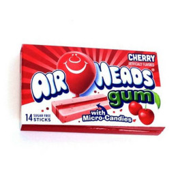 Airheads Bubble Gum Cherry 34 g
