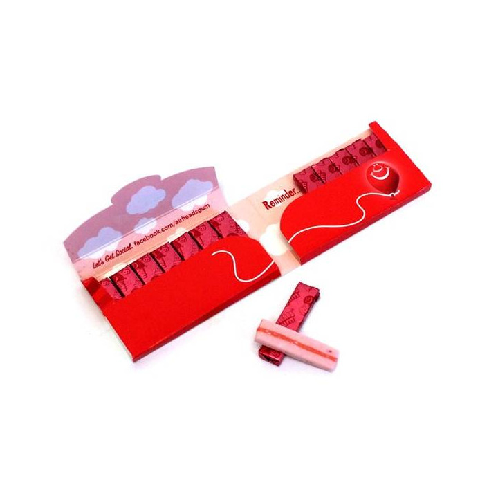 Airheads Bubble Gum Cherry 34 g