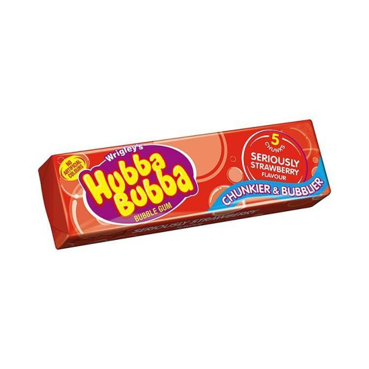 Hubba Bubba Seriously Strawberry 35 g