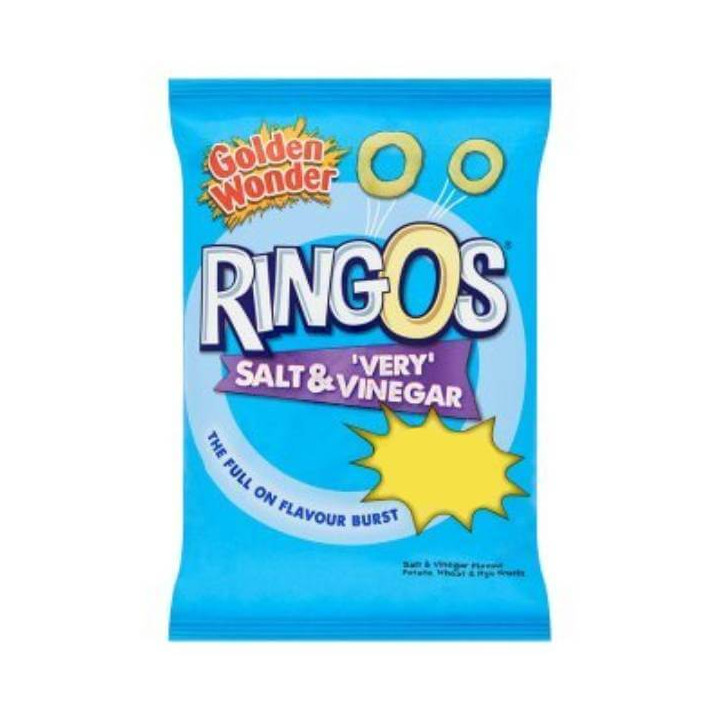 Golden Wonder Ringos Salt & Vinegar 20 g