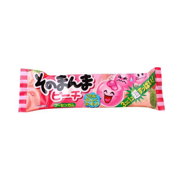 Coris Peach Soft Centred Chewing Gum 12 g