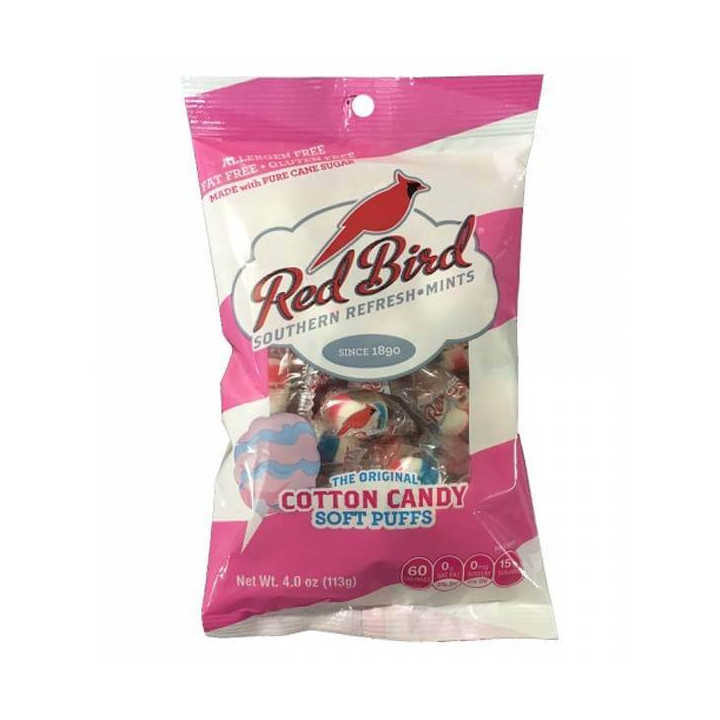 Red Bird Cotton Candy Puffs 113 g