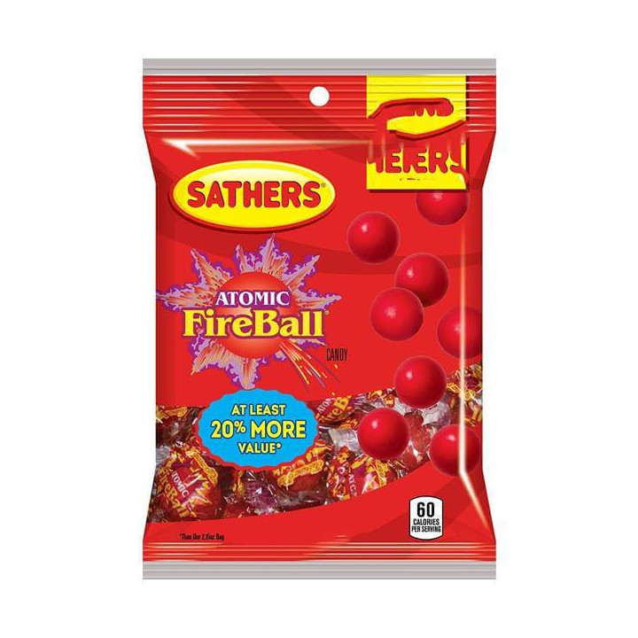Sathers Atomic Fireballs 61 g