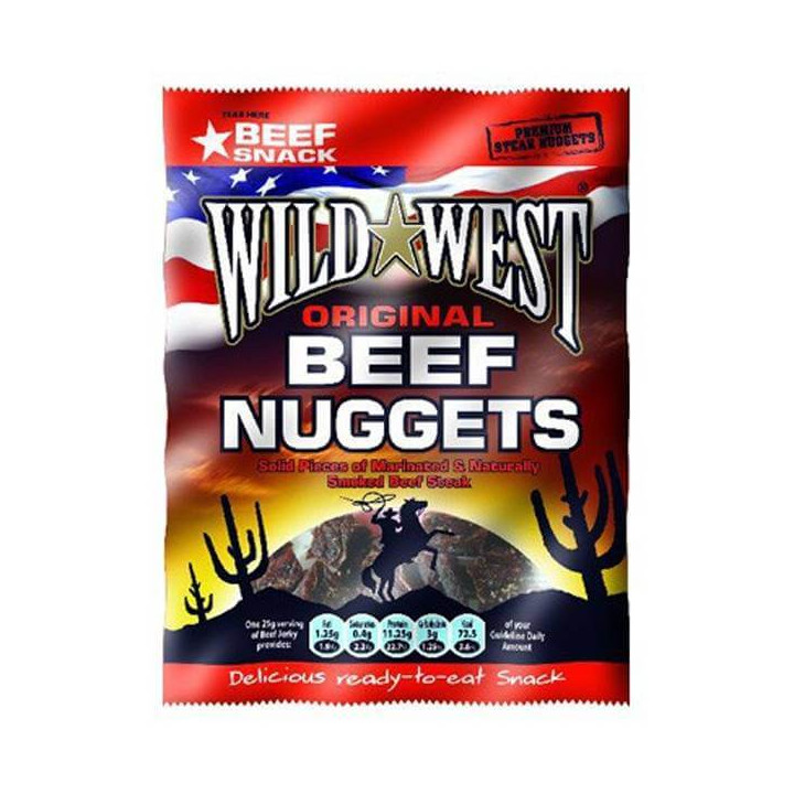 Wild West Beef Nuggets Original 25 g