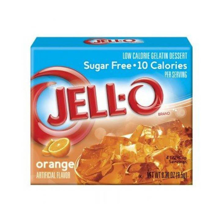 Jell-O Orange Sugar Free 8.5 g
