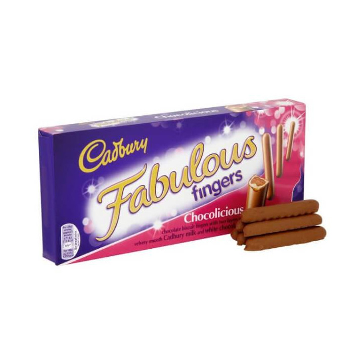 Cadbury Fabulous Fingers 110 g