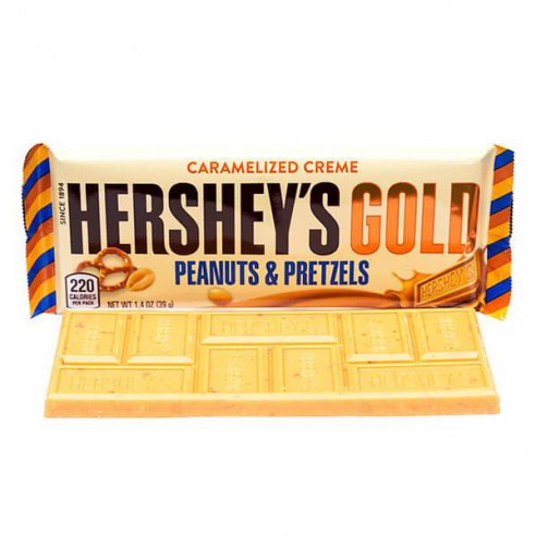 Hershey's Gold Peanuts and Pretzels 39 g