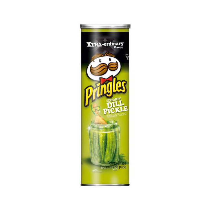 Pringles Screamin Dill Pickle 158 g