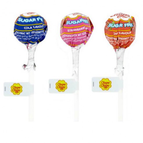 Chupa Chups Sugar Free Lollies 11 g