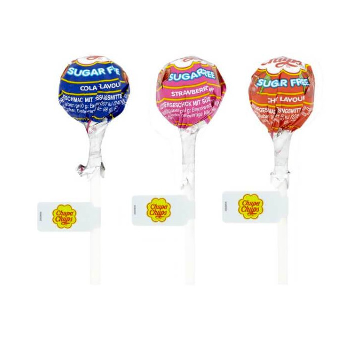 Chupa Chups Sugar Free Lollies 11 g