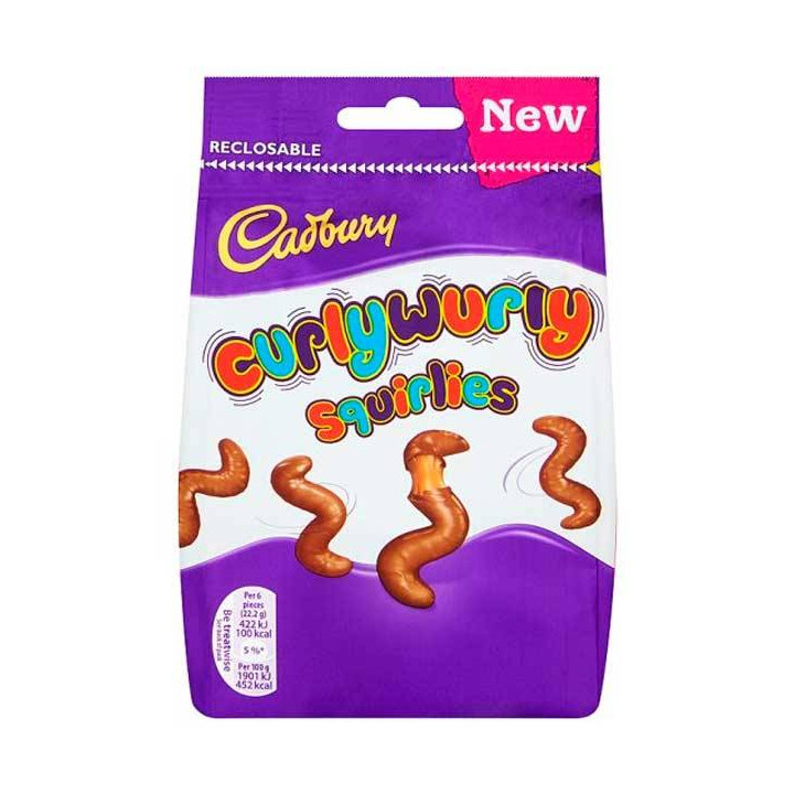 Cadbury Curly Wurly Squirlies 110 g