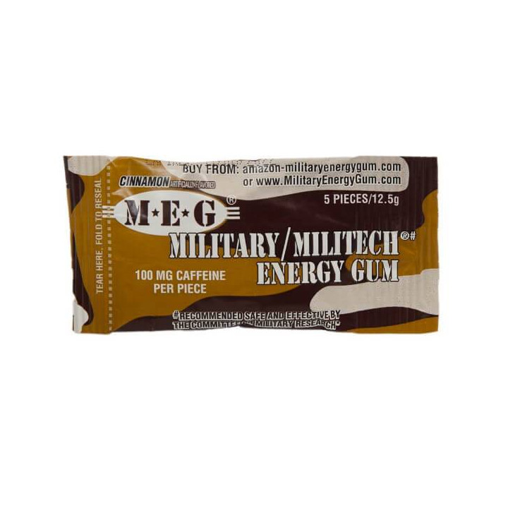 Military Cinnamon Energy Gum 13 g