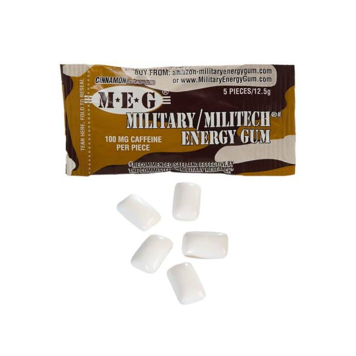 Military Cinnamon Energy Gum 13 g
