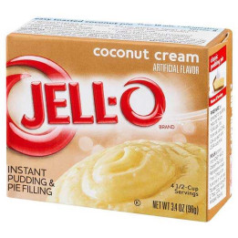 Jell-O Coconut Cream Instant Pudding 96 g