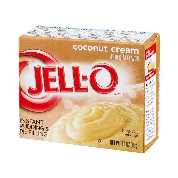 Jell-O Coconut Cream Instant Pudding 96 g