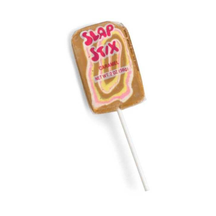 Necco Stark Slapstick Caramel Pops 19 g