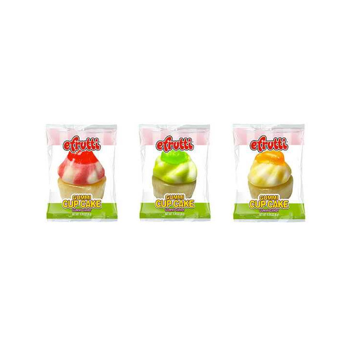 E Frutti Gummi Cupcakes 8 g