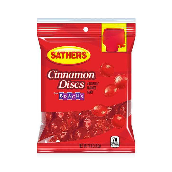 Sathers Cinnamon Discs 102 g
