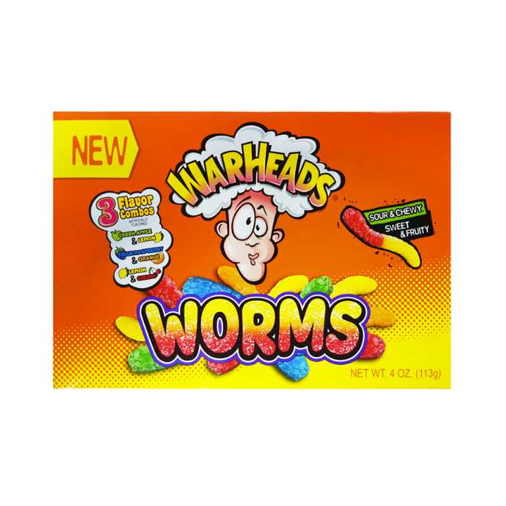 Warheads Worms 113 g