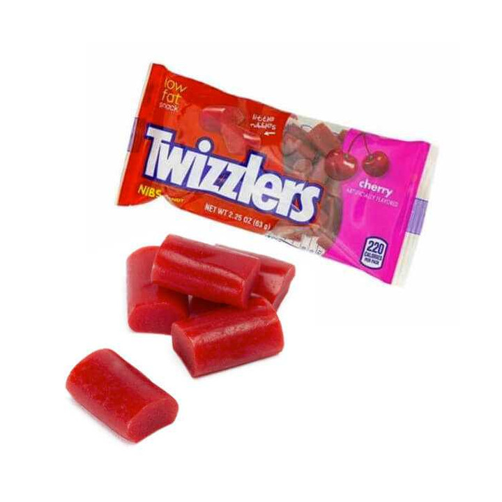 Twizzlers Cherry Nibs 63 g