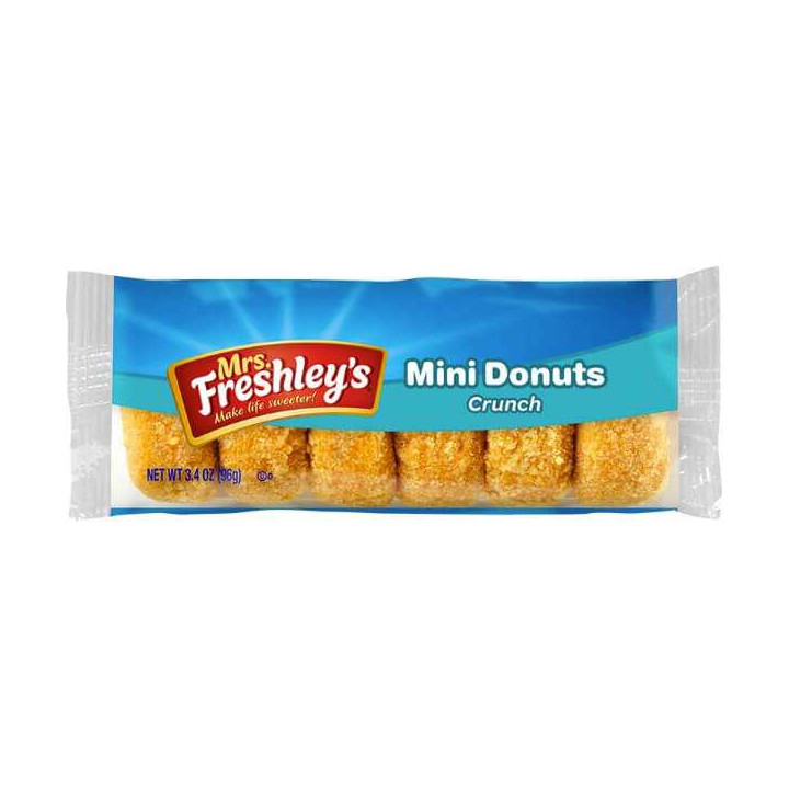 Mrs. Freshley's Crunch Mini Donuts 96 g