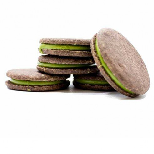 Meiji Rich Matcha Cream Biscuits 96 g